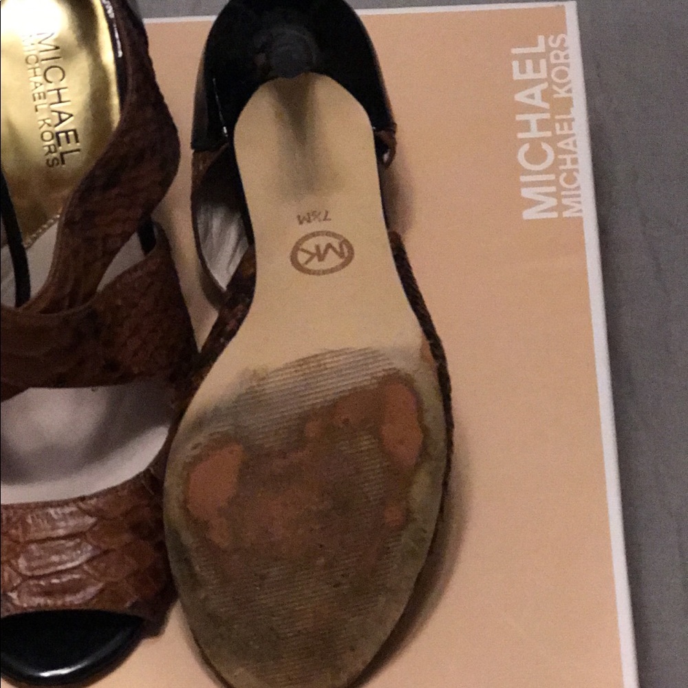 Authentic Mk Open Toe Sandals - image 2